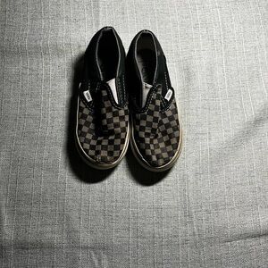 Checkered Slip-On Shoes